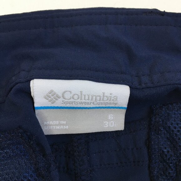 COLUMBIA Blue PFG Performance Fishing Gear Adjustable Hem & Length Active Pant - Picture 2 of 16